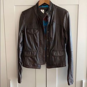 Jachs Biker Leather Jacket